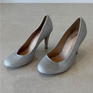 Kelly & Katie Silver Glittery High Heels